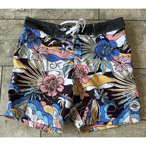 Mens Swim Trunks Shorts Original Tommy Bahama Size 30 Tropical Hawaiian
